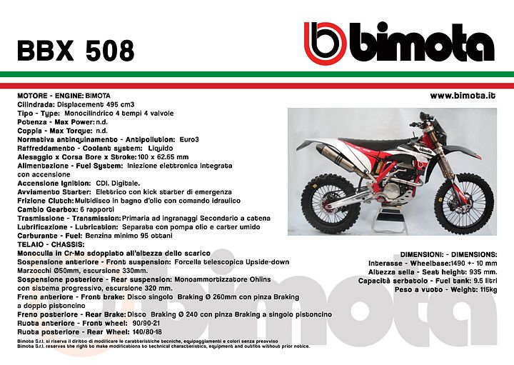 Bimota BBX 508 (2012)