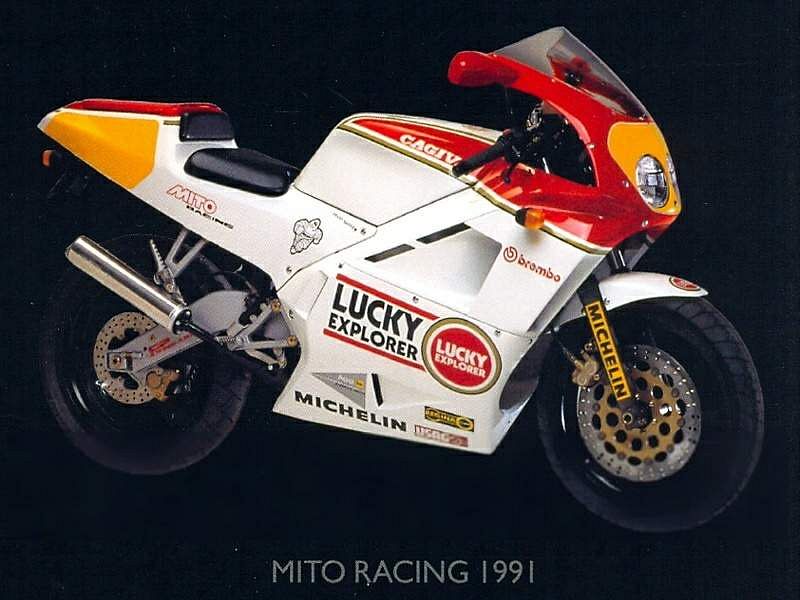 Cagiva Mito 125SP Sport Production Lucky Explorer (1991)