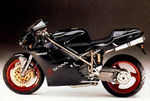 Ducati Prospekt DNL 1997 brochure 916 Racing SPS 900 SS 748 S 944 ST 2 Senna 