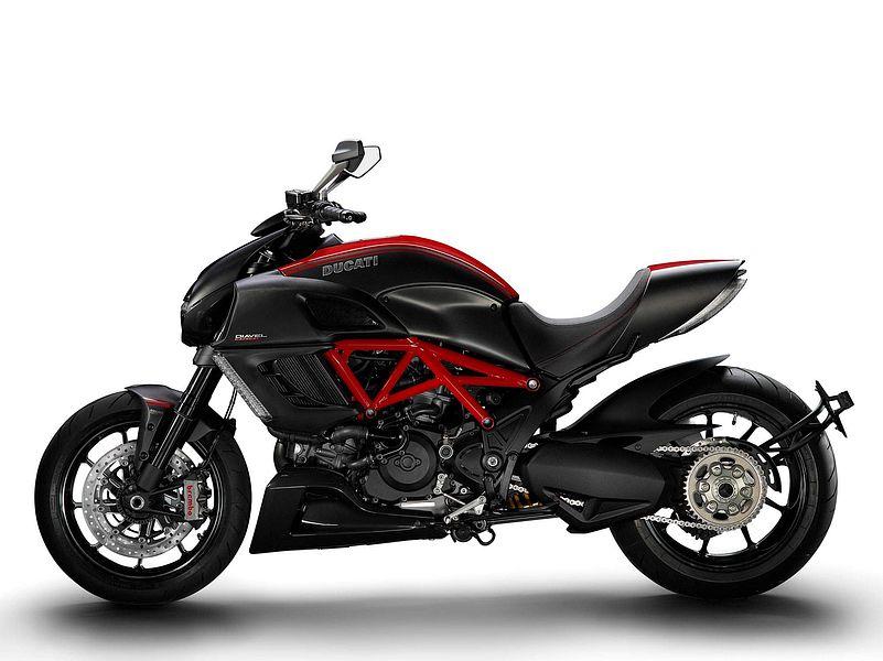 Ducati Inspektionsdeckel Logo schwarz Diavel Cromo Strada Carbon white red black 
