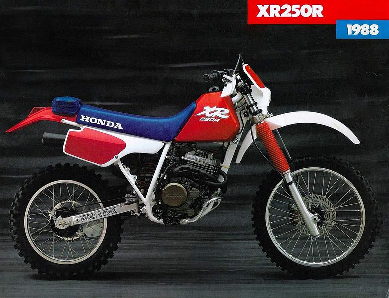 Двигатель honda xr250