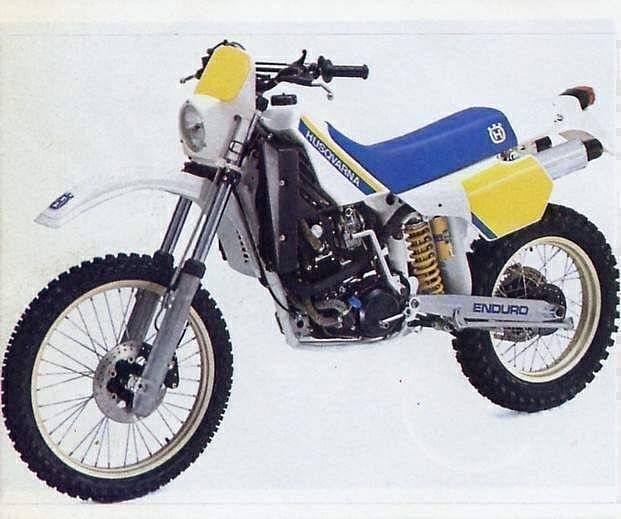 Husqvarna WR 250 (1987-90) - motorcycle 