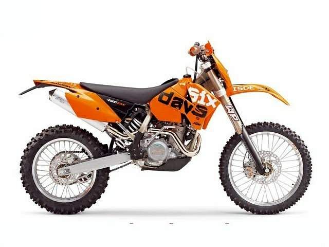 KTM 450 EXC (2005-06) - motorcycle 