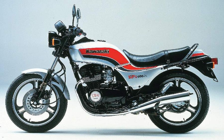 Kawasaki GPZ400F Naked (1985)