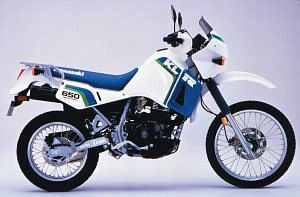 Bj GB520VX2 DID Kettensatz Kit KL650A 1987 Kawasaki KLR 650 A gold 1