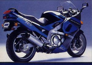 Kawasaki GPX600R (1989-93) specifications