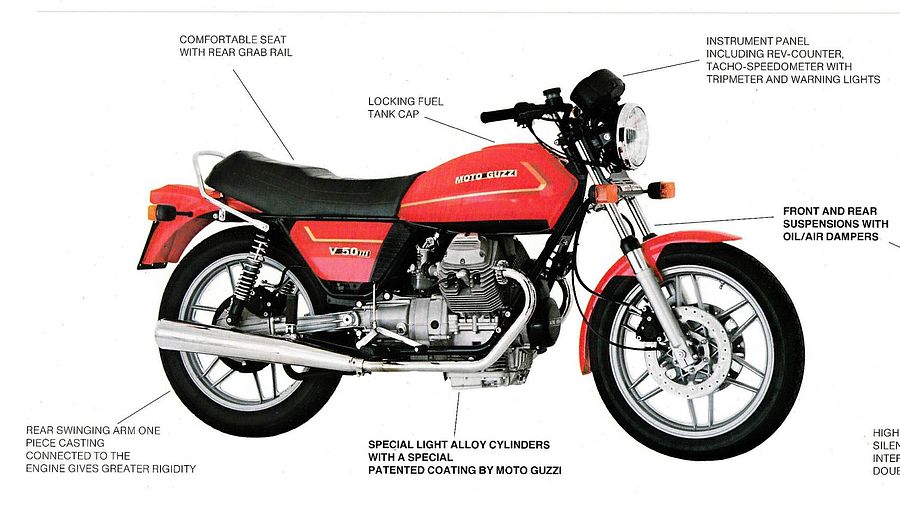 Moto Guzzi V 50III (1981)