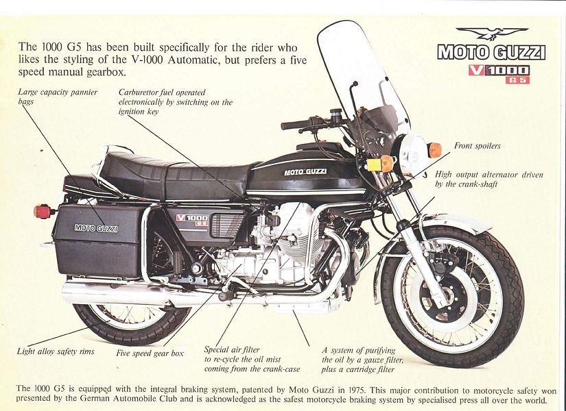 Moto Guzzi V 1000G5 (1978-80)